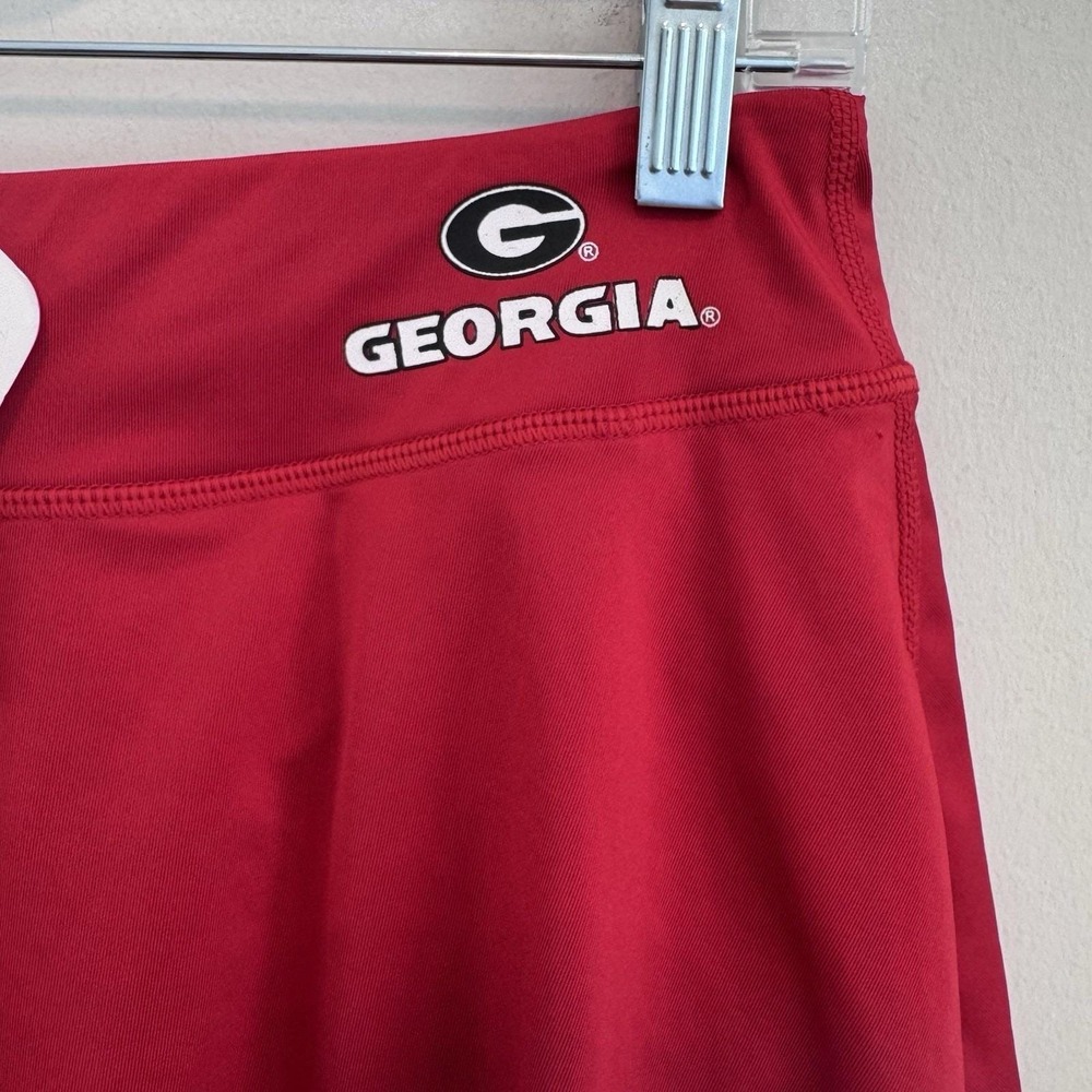 NWT ZooZatz Georgia Bulldogs Flowy Skort Red UGA Skirt Shorts Women's Medium - Picture 5 of 7